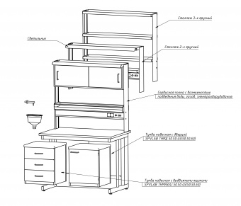 Стол лабораторный